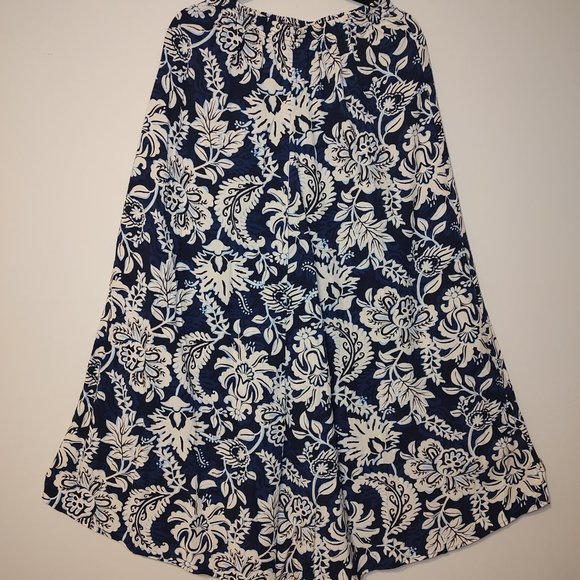 Top and Skirt Coordinating Set A-line, Beautiful floral pattern -NEW without tag - Picture 5 of 10